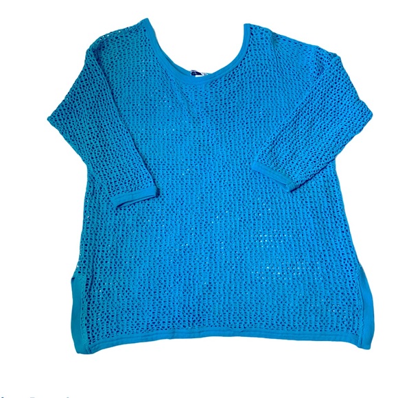 Vintage 1980s mesh net bikini cover up - Picture 5 of 5